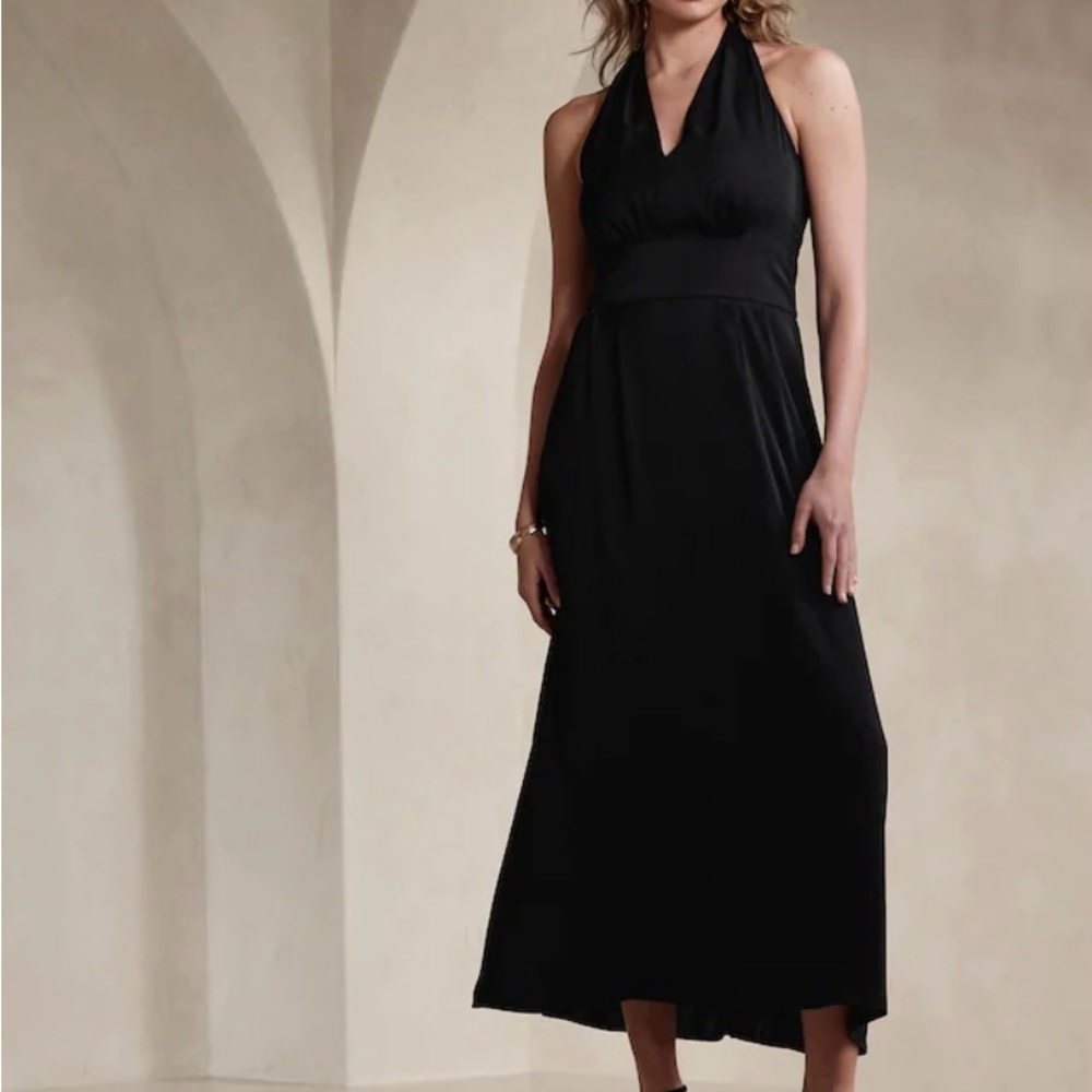 Banana Republic Halter Maxi Dress